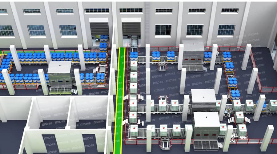 上海某公司项目案例-车间整体布局设计