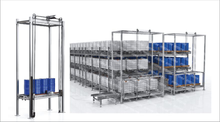 智能立体桶库系统